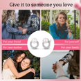 thumbnail image 5 of NARMO Original Round 925 Sterling Silver Stud Earrings AAA CZ for Women Jewelry Gift, 5 of 5