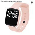 thumbnail image 1 of New Led Electronic Watch Rainbow Square Love Digital Outdoor Sports Student Watch, 1 of 1