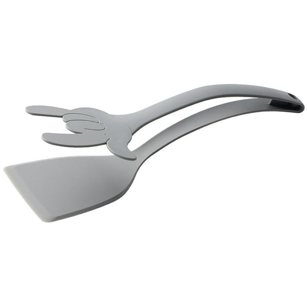 Steak Frying Spatula Clip Kitchen Two-in-one Frying Spatula Food Clip Household Toasts Omelette Clip Flip Spatula