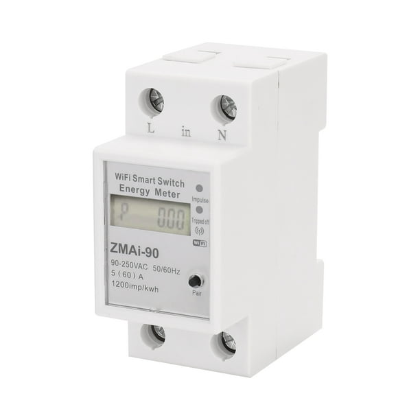 Wattmètre - Compteur de Consommation Électrique Prise Contrôle Cout  Consommation