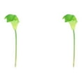 thumbnail image 3 of kurtrusly Wedding Decor With Simulated Calla - Choose Variety Of Colors And Styles With High 3D And Simulation Durable PU Tender green 2PCS, 3 of 6