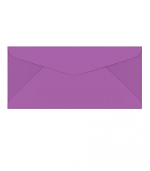 Colored 10 Envelopes 50 Envelopes (Violet)