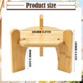 1 Pc Drink Dispenser Stand, Wooden Beverage Dispenser Stand, Thickened ...
