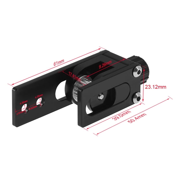 Zeelo 3D Printer Ender 3 X-Axis Belt Tensioner - 2020 Aluminum Profile Upgrade For CR-10, 10S, Ender-3