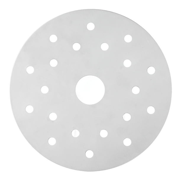 Disco convertidor de placa de cocina de inducción de acero inoxidable, placa de conducción de calor de cazuela para estufa de Gas, disco convertidor de placa de cocina de vidrio(16.5CM)