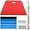 Red, Blue, variant on Wallpaper Kit Wallpaper Smoothing Tool Wallpaper Tools for Peel and Stick on Contact Paper Hanging Vinyl Backsplash Window Film