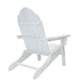 thumbnail image 6 of Balboa White Folding Adirondack Patio Chair, 6 of 11