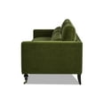 thumbnail image 4 of Elliot 84" Track Arm Sofa with Caster Turn Legs, Olive Green, 4 of 10