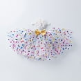 thumbnail image 2 of BJUTIR Girls Skirts Baby Layered Sequins Tutu Skirt Toddler Ballet Dance Dress And Headband First Birthday Outfits Size 12-24 Months White, 2 of 6