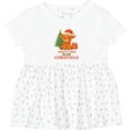 thumbnail image 3 of Inktastic Baby's First Christmas Cute Highland Cow Girls Baby Dress, 3 of 5