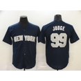 thumbnail image 1 of Baseball Jersey Yankees #99 Judge 2# Jeter 45# 27# Copy Player Name Jersey -WEVALLEY, 1 of 2