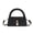 Black, variant on Women Small Purse PU Leather Messengers Bag Trendy Shoulder Bag Evening Handbag All-Matching Crossbody Bag