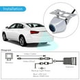 thumbnail image 2 of Compact Rear View Backup Camera, Parking Reverse Cam, Front or Rear Mountable, Night Vision, Waterproof, 2 of 7