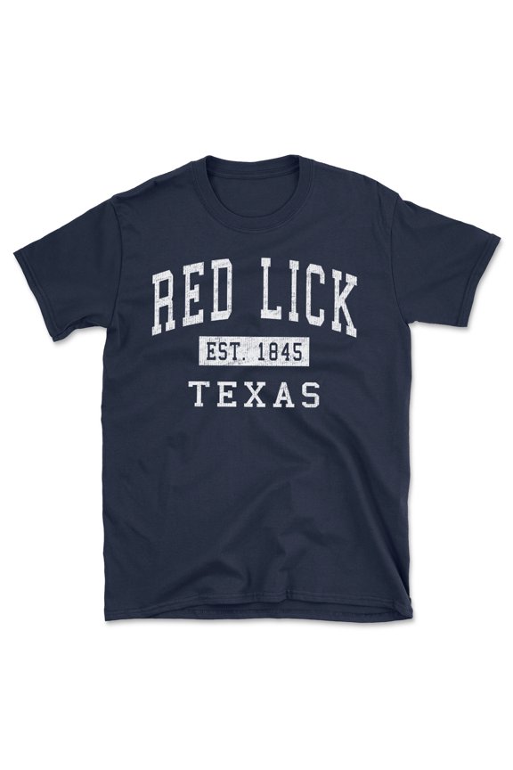 Red Lick Texas Classic Established Men's Cotton T-Shirt