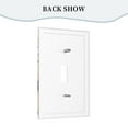 thumbnail image 4 of ZICANCN Outlet Covers Wall Plate, Cartoon Cute Animals Dogs Light Switch Cover Decorative, Duplex Toggle Combo 1-Gang, 4 of 9