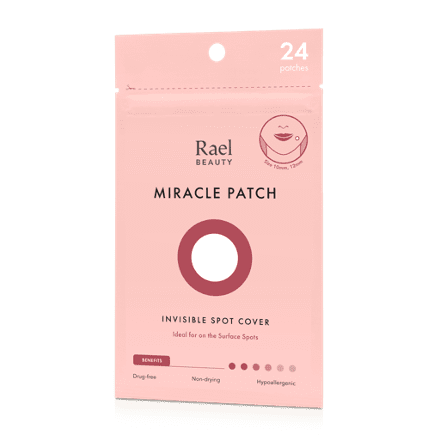 Rael Beauty Miracle Patch Invisible Acne Pimple Treatment, 24ct