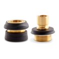 thumbnail image 1 of Gilmour Brass Male/Female Quick Connector Faucet Set, 1 of 3