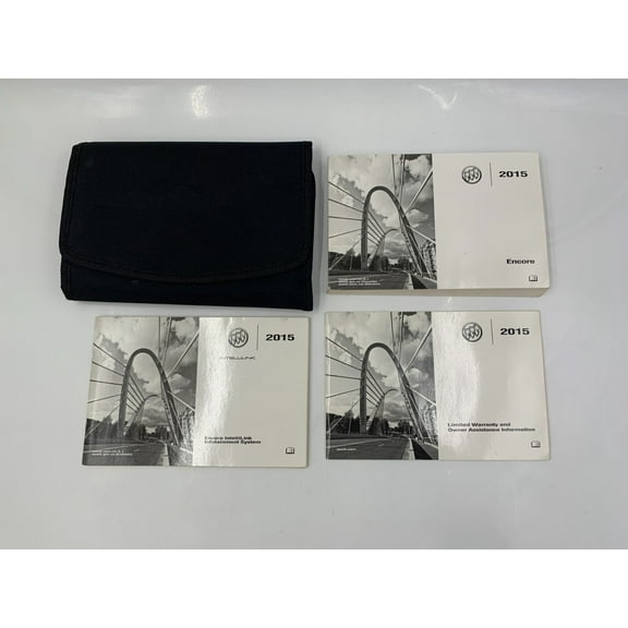 2015 Buick Encore Owners Manual Handbook Set with Case OEM J01B07029