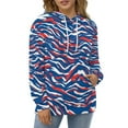 thumbnail image 4 of Buffalo Football Men's Women Vintage 3D Hooded Sweatshirt - All-Season Loose Fit Streetwear, 4 of 6