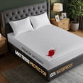 thumbnail image 7 of Utopia Bedding Waterproof Mattress Protector King Size, Premium 3D Air Soft Fabric Mattress Cover, Fits 17 Inches Deep, Breathable, Fitted Style with Stretchable Pockets, 7 of 7