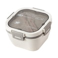 thumbnail image 3 of Plastic Salad Container,2 Layer Plastic Salad Plastic Salad Lunch Box Plastic Salad Lunch Container Enhanced Features, 3 of 8