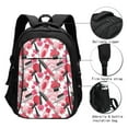 thumbnail image 3 of Balery Makeup Mochila con carga USB para hombre y mujer - Mochila impermeable y antirrobo para portátil con puerto USB para viajes, trabajo, estudios y universidad, 3 of 7