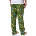 thumbnail image 4 of DreamWorks Shrek Men's Fiona Donkey Tossed Characters Sleep Pajama Pants, 4 of 6