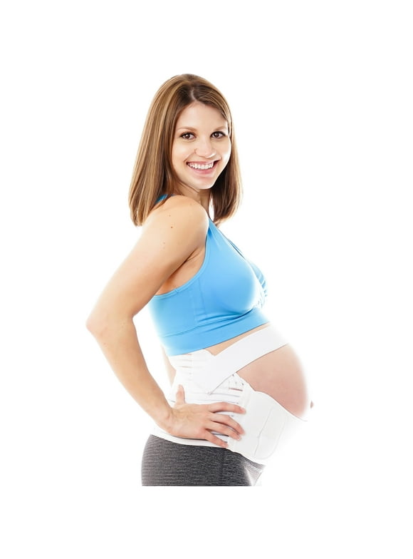 Maternity Support Belt | 3XL Plus Size Pregnancy Abdominal Binder | Best Back / Waist / Abdomen Support Belly Band | Fully Adjustable Throughout Pregnancy (Plus Size XXXL)