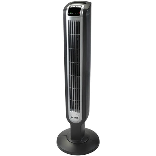 Lasko 36 Inch Tower Fan with Remote Control Black 36Inch Tower Fan