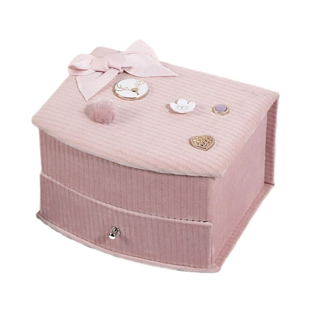 Figuras de acción para muñecas de 1/6 de 12 pulgadas, accesorios para decoración de dormitorio, joyero para mujer Gabinete de 2 niveles