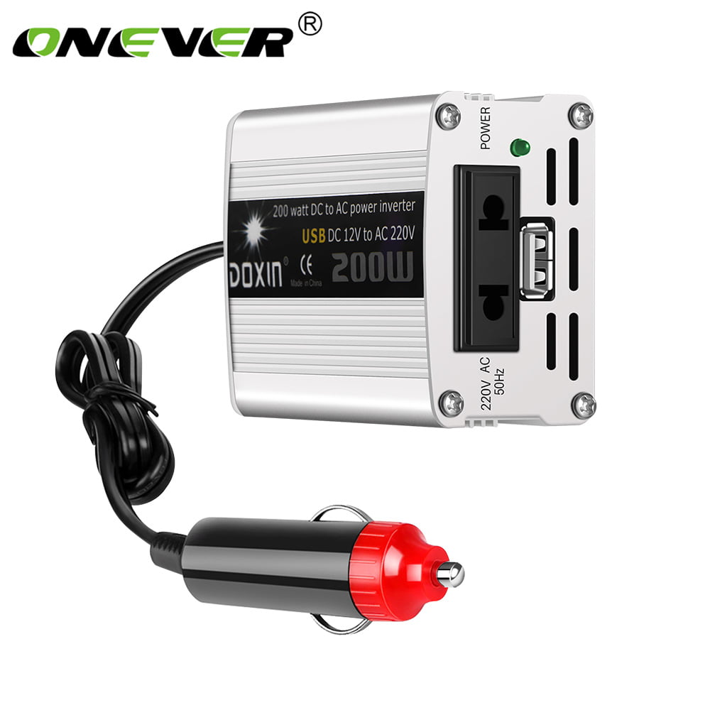 1pcs Car Power Inverter 150W DC 12V To AC 110V/220V USB 5V Power Converter 