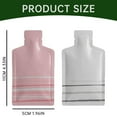 Fridge Storage Heat Sealing Shampoo Pouches Bottle Shape Open Top Aluminum Foil Pouch Cute