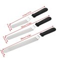 thumbnail image 1 of Qualitygoods Cake Spatula Cake Decorating Scraper Fondant Cream Edge Trimming Stainless Steel Spatula, 1 of 10