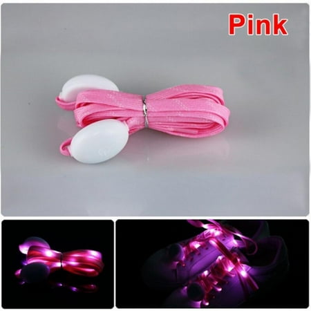 

1 Pair LED Light Up Shoelaces with 3 Modes for Party Favors Hip-hop Dancing Cycling Hiking Skating