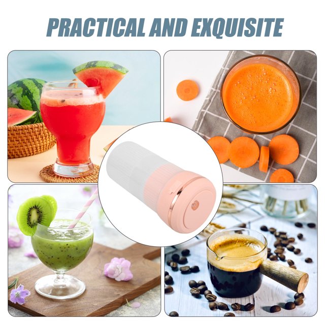 OUNONA Portable Blender Smoothie Maker Small and Portable Design 1Set for Travel Use