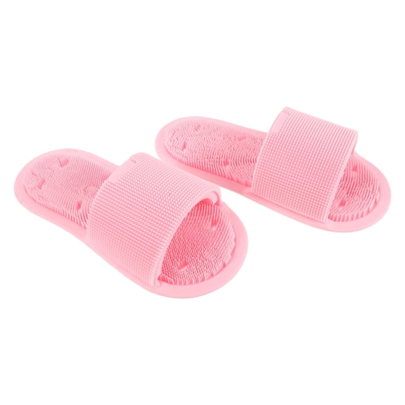 BRIGHTFUFU 2Ud Zapatillas Exfoliantes Para Ducha Con Silicona Antideslizante Y Masaje