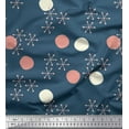 thumbnail image 1 of Soimoi Velvet Fabric Geometric & Polka Dots Decor Fabric Printed Yard 58 Inch Wide, 1 of 3