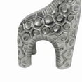 thumbnail image 2 of Benjara BM217227 Contemporary Style Aluminum Decorative Giraffe Sculpture, Silver - 12 x 3 x 4 in., 2 of 5