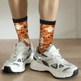 thumbnail image 6 of Fotbe Halloween 2 Pattern Long Socks for Men & Women – Breathable & Stretchy Compression Socks, Ideal for Running, Travel, and Everyday Wear Size 5-11, 6 of 6