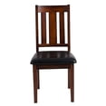 thumbnail image 4 of Lexicon Mosely 5 Piece Wood Dining Set in Dark Brown, 4 of 9