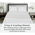 thumbnail image 3 of Ruvanti 100% Cotton Sheets - Crispy Cooling Percale Sheets - Breathable & Durable Queen Sheet Set - Deep Pocket Queen Size Sheets - Childhood Sketch – Moisture Wicking Bed Sheets - 4 Pieces, 3 of 9