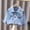 Blue, variant on Toddler Girls Cute Embroidery Denim Jacket, Long Sleeve Coat With Side Pockets Fashion Casual Outerwear for Spring Autumn Baby Girls Blue 5-6 Years