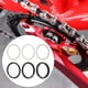 thumbnail image 4 of Arandela de eje de soporte de 24mm, 29mm, 30mm, 6x, reemplazo de aleación de aluminio, soporte inferior de bicicleta, arandela de bielas mm DYNWAVEMX Arandela de soporte inferior, 4 of 8