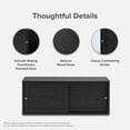thumbnail image 4 of Mopio Lauren 31" Floating TV Stand, Wall-Mounted Media Console with Storage, Modern Farmhouse Entertainment Center, 4 of 6