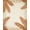 Brown Beige, Pattern 6, variant on ODIKA Tropical Palm Frond Botanical Symmetrical Motif Border Rectangular for Playroom, Bedroom, Reading Nook, Pet Friendly & Kids Safe Play