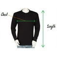 thumbnail image 6 of Big and Tall Mens Thermal Henley Shirt - THLS, 6 of 7