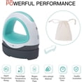 thumbnail image 5 of HTVRONT Mint Green Mini Heat Press Machine Portable Press Machine Iron Press for T-Shirt Clothes Hat Bags, 5 of 9