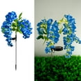 thumbnail image 6 of xaoyunyn Solar Wisteria Lamp-LED Light-Controlled Simulation Flower Arrangement,Energy-Efficient and Weatherproof,Ideal for Outdoor Garden and Courtyard Decoration,Blue, 6 of 6