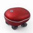 thumbnail image 1 of Masajeador Eléctrico Para Cuero Cabelludo Y Cuerpo Con Terapia De Luz Roja - Dispositivo Antiestrés Recargable, Alivia Tensión Muscular, Ideal Para Relajación En Hogar Y Viajes, 1 of 12