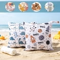 thumbnail image 5 of KABOER 2 Pack Waterproof Wet Dry Bags with Washcloth, Reusable Leak-Proof Organizer for Baby Cloth Diapers, Swimwear, Travel, Beach, 5 of 7
